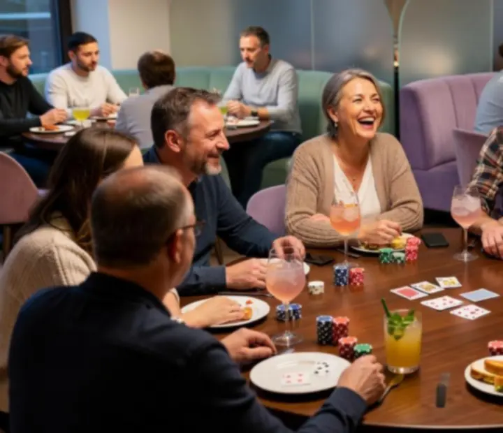 Momentky z pokerových večerů v restauraci Casavelier